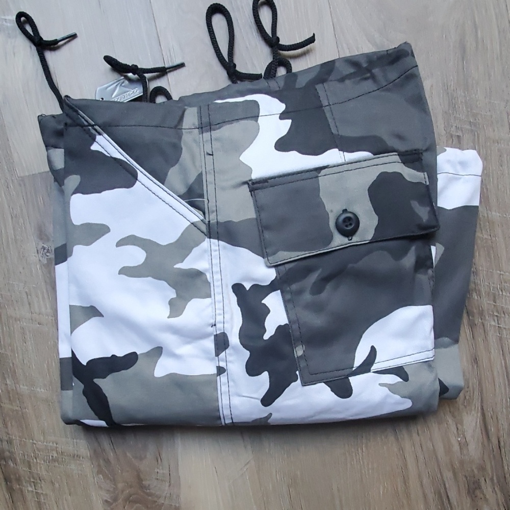 Women's Camo cargo Paratrooper gray